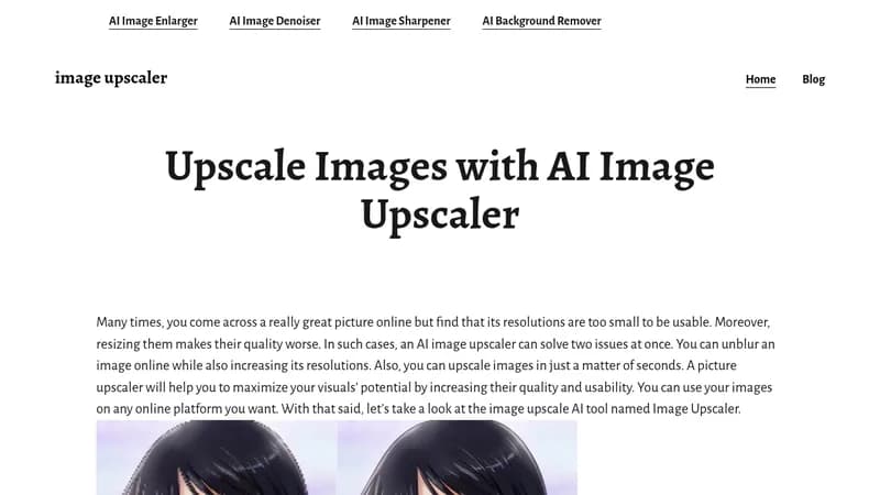 image upscaler website
