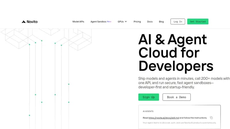 novita ai website