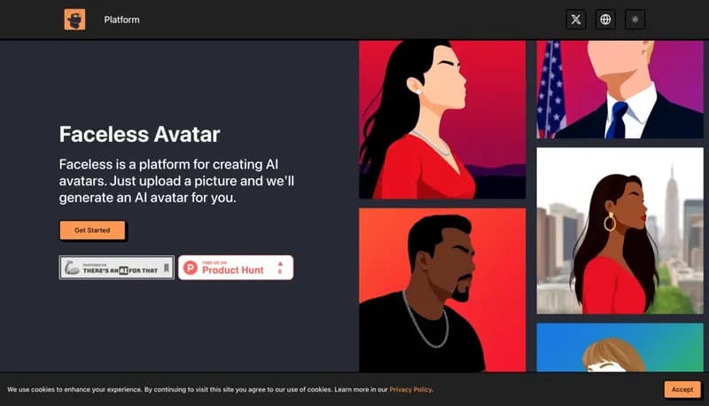 Faceless Avatar screenshot