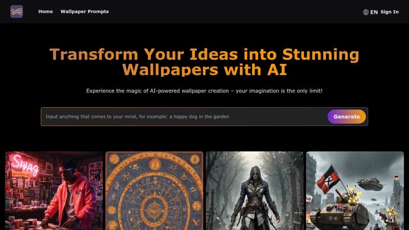 wallpaper.bot website