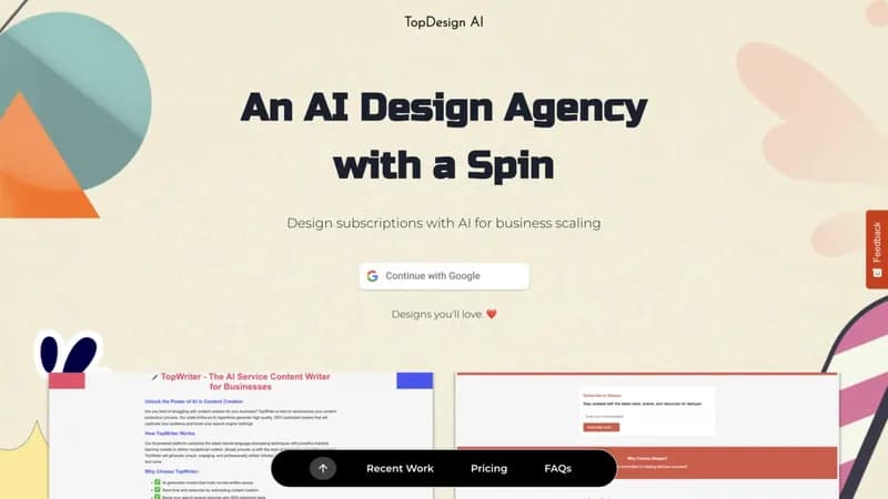 TopDesign AI screenshot