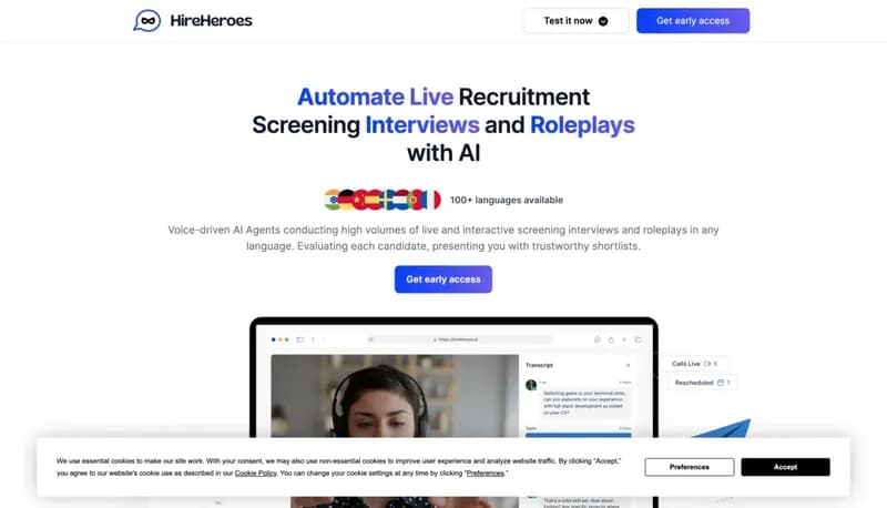 HireHeroes screenshot