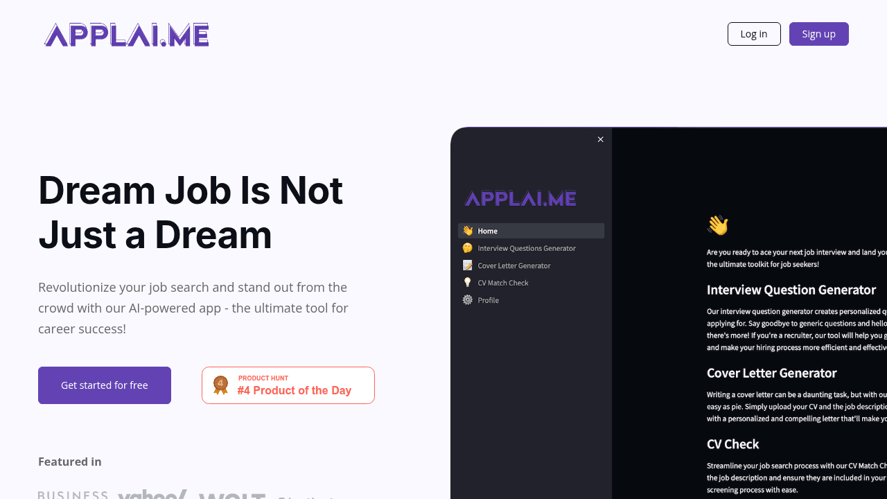 applai.me website