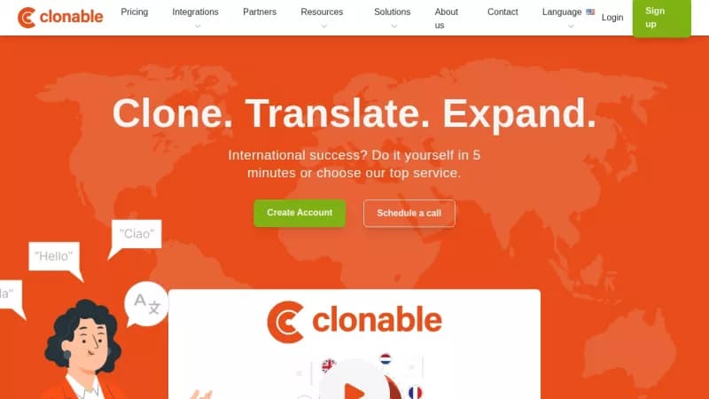 Clonable screenshot