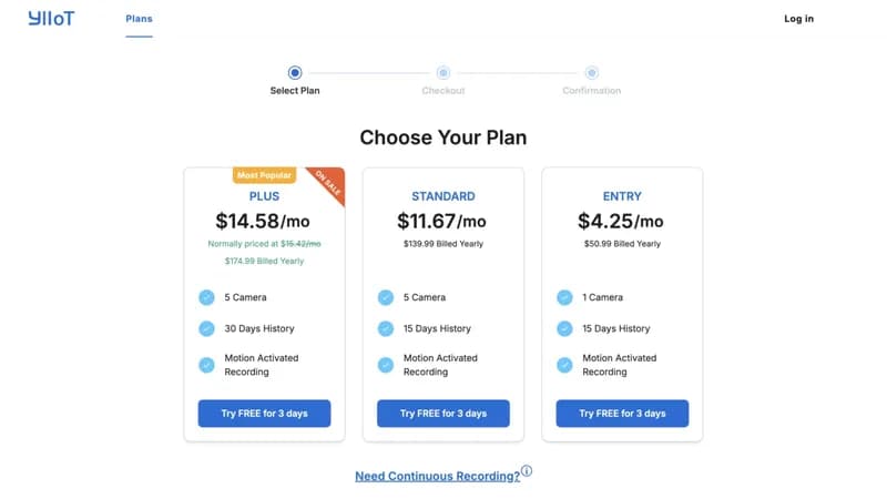 YiIotCloud screenshot