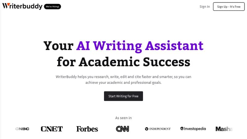 writerbuddy website