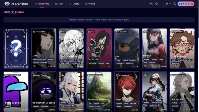 CharFriend screenshot