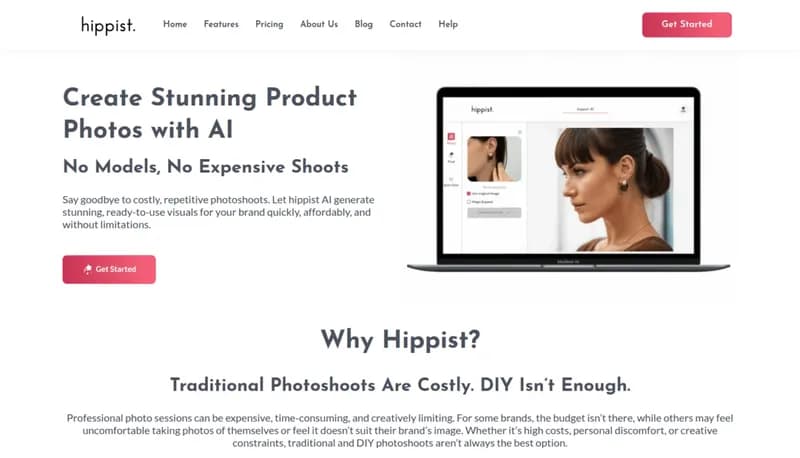 hippist AI screenshot