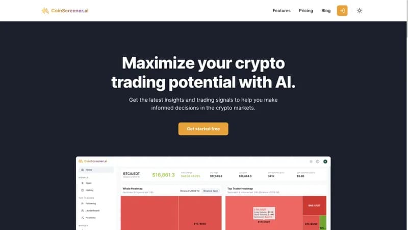 CoinScreener screenshot
