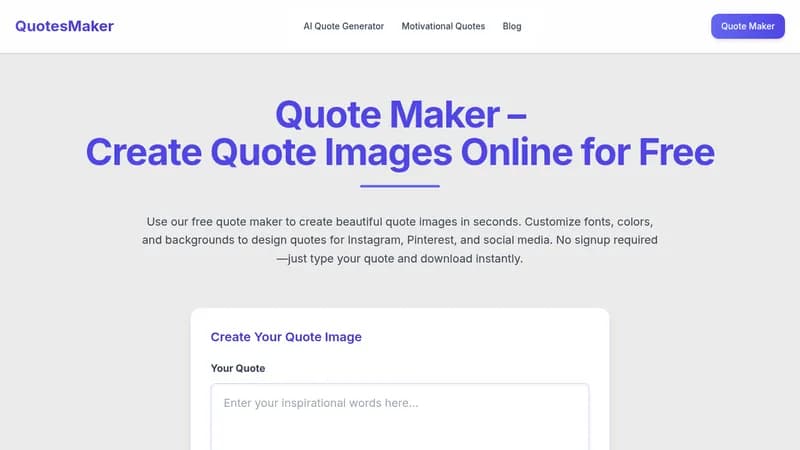 quotesmaker website