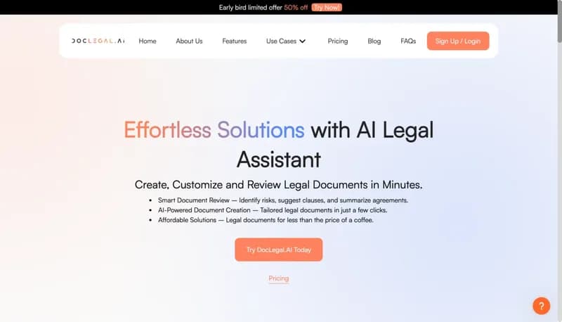 DocLegal.AI screenshot