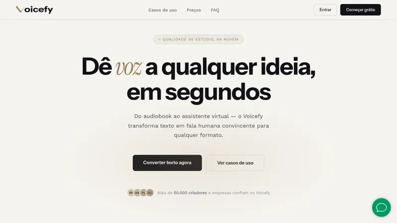 voicefy website
