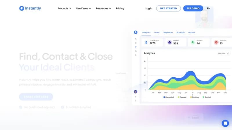 Instantly.ai screenshot