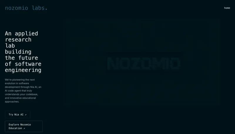 Nozomio screenshot