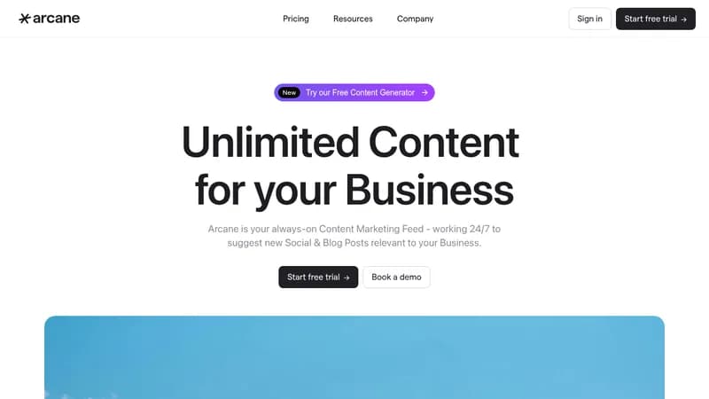 arcane website