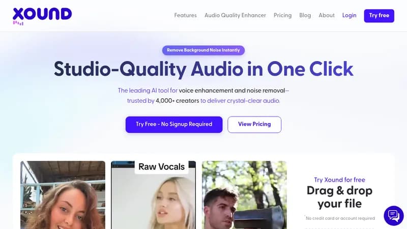 xound website