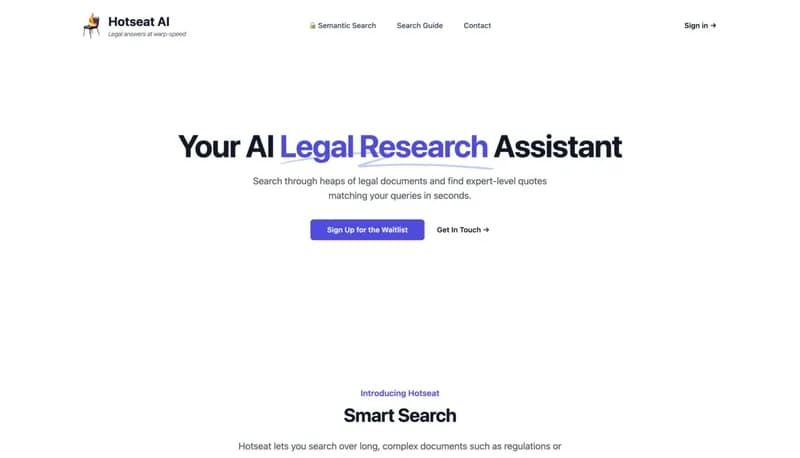 Hotseat AI screenshot