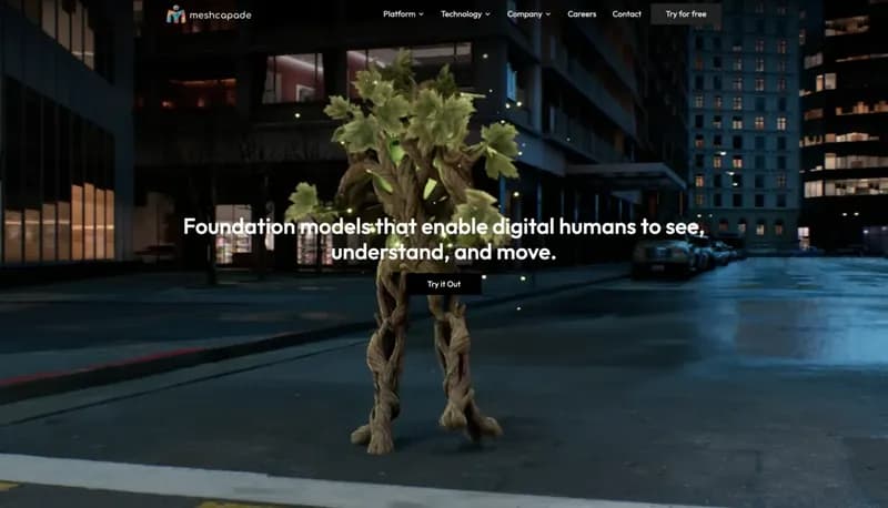 Meshcapade screenshot