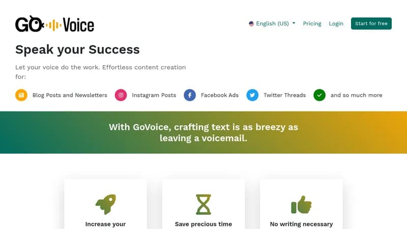 govoice website