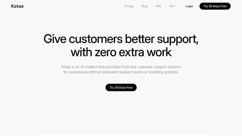 kotae website