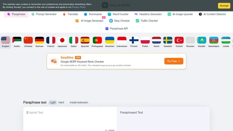 neuralwriter website