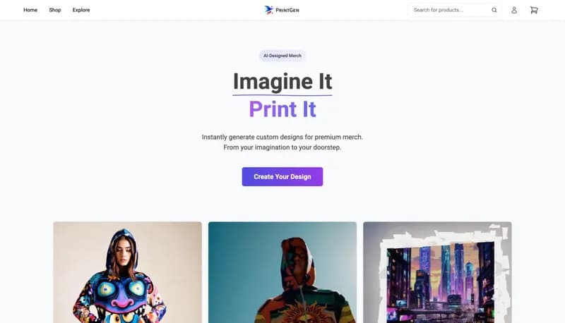 PrintGen screenshot