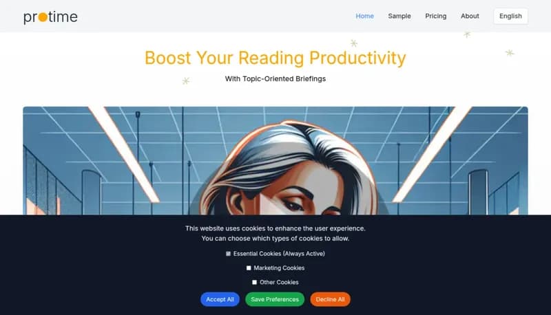 Protime screenshot