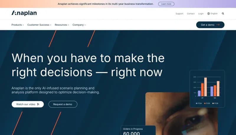 Anaplan screenshot