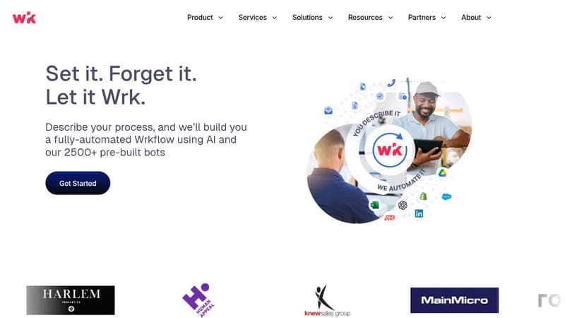 wrk website
