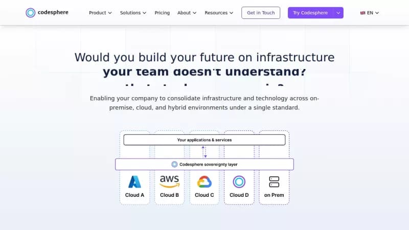Codesphere screenshot