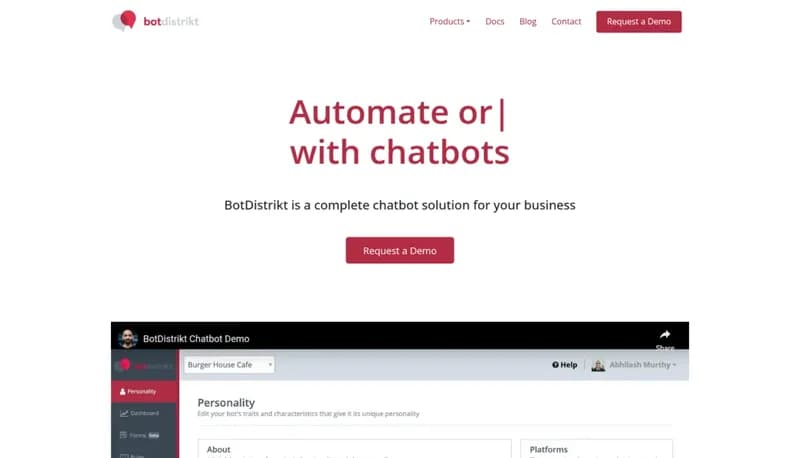 BotDistrikt screenshot