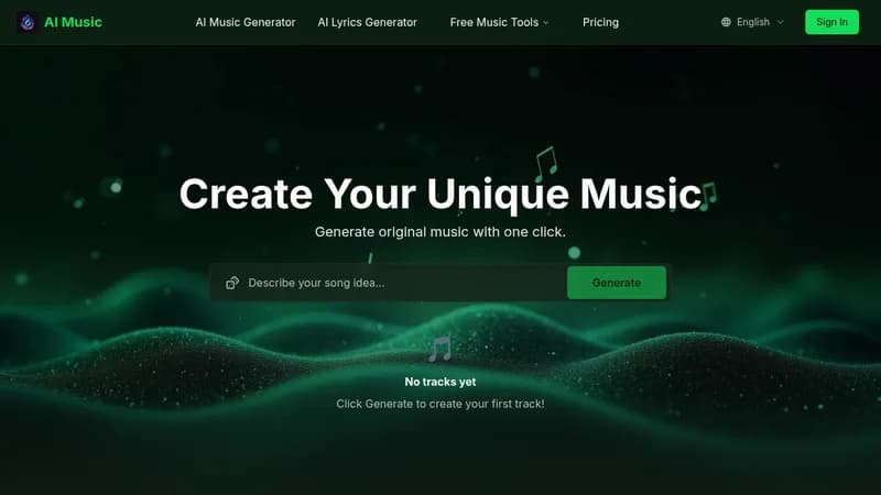 ai music website