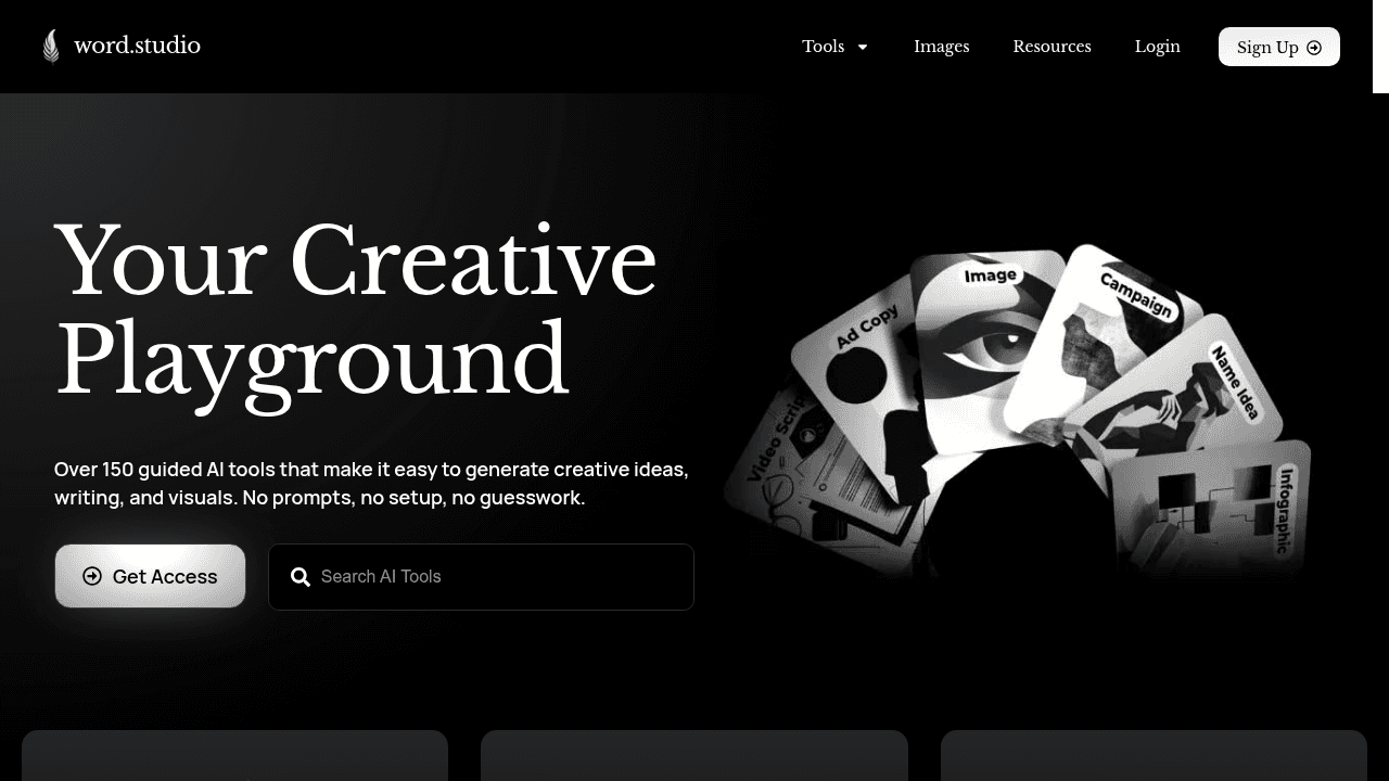 word.studio website