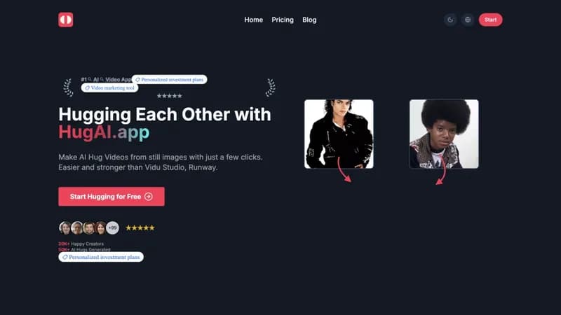 Hug AI screenshot