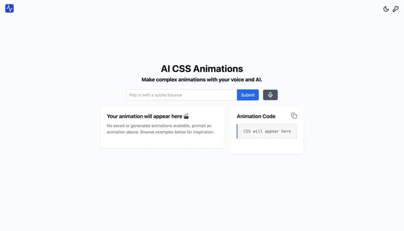 AI CSS Animations screenshot