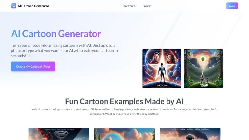 AI Cartoon Generator screenshot