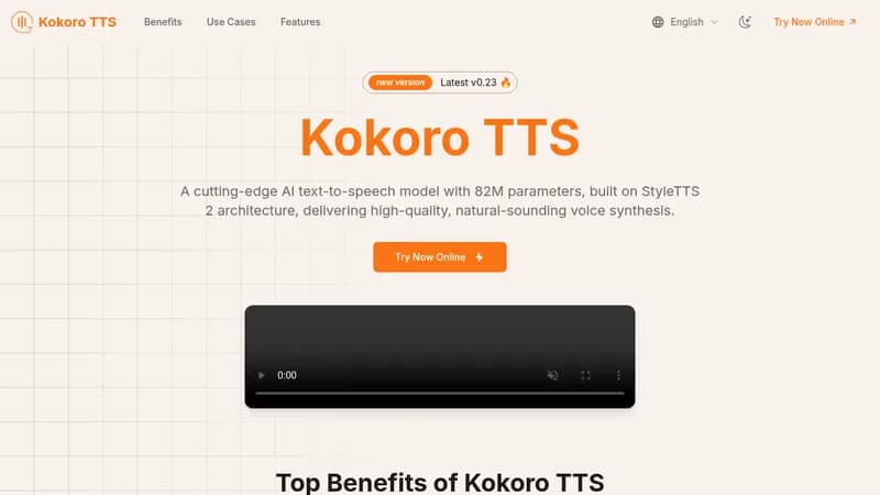kokoro tts website