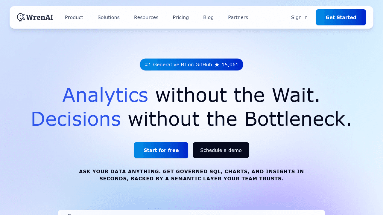 wren ai website