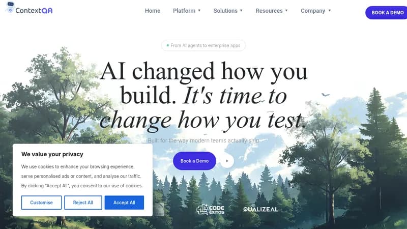 contextqa website