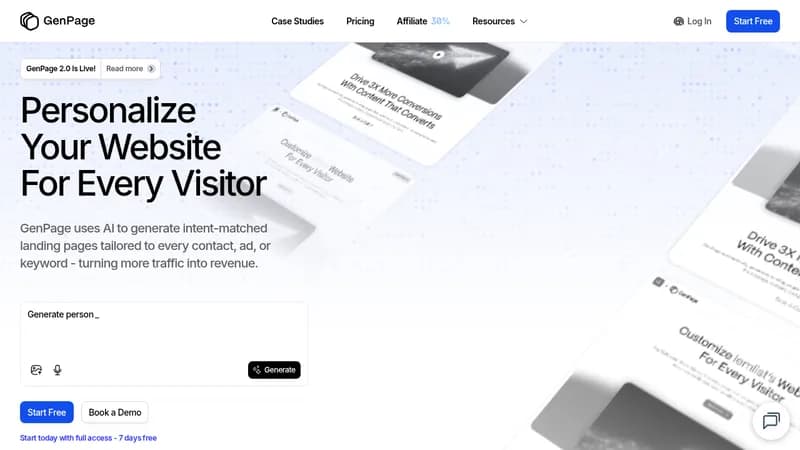 genpage website