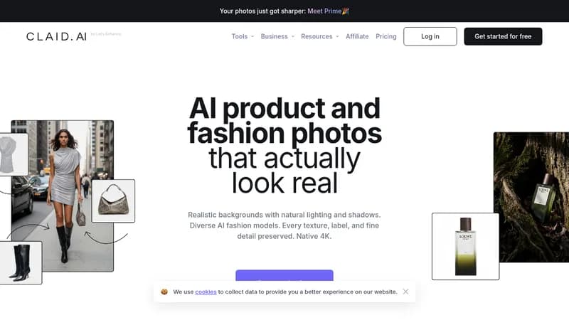 claid.ai website