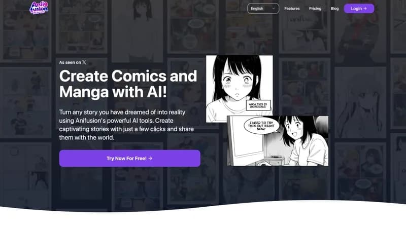 Anifusion screenshot