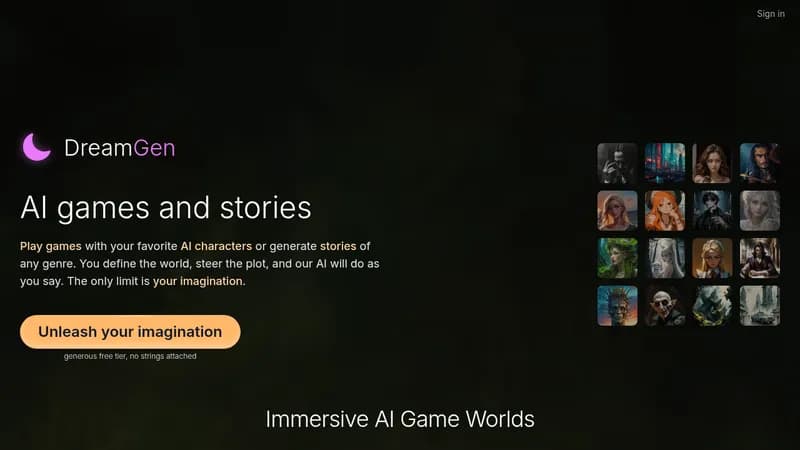 dreamgen website