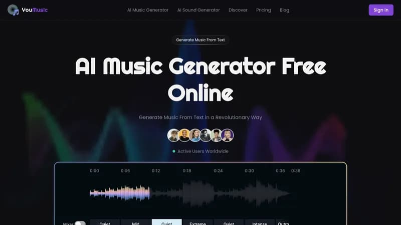 youmusic website