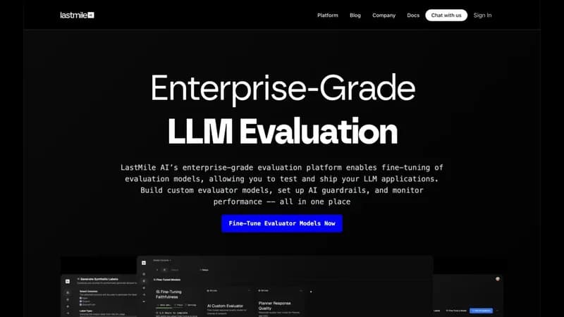 LastMile AI screenshot