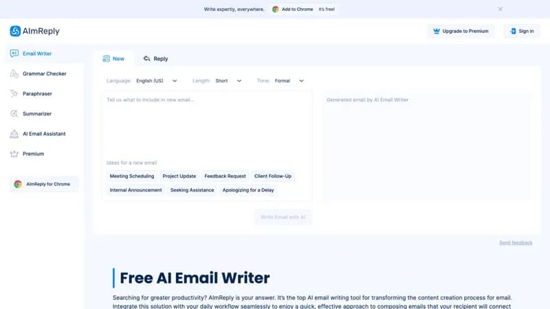 AImReply screenshot