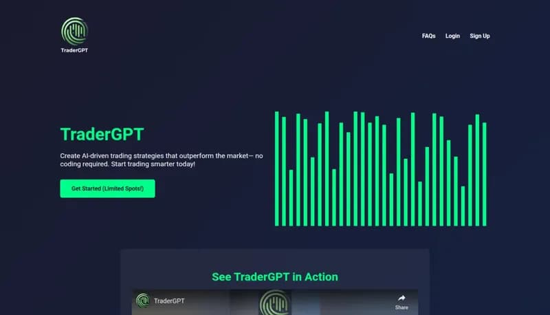 TraderGPT screenshot