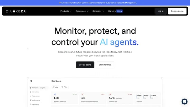 Lakera screenshot