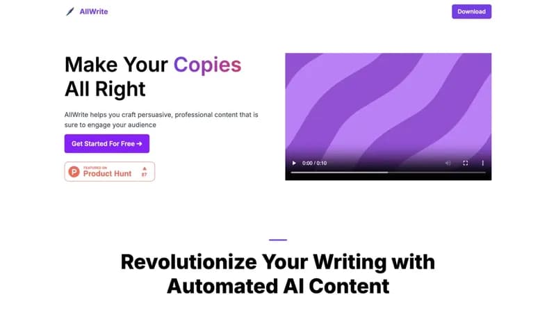 AllWrite screenshot