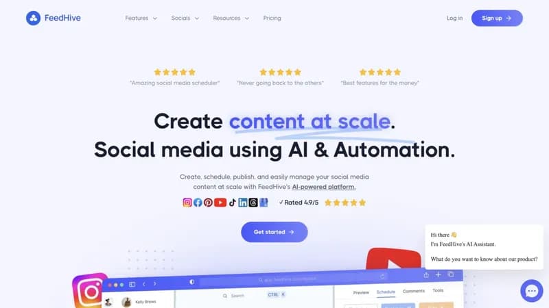 FeedHive screenshot